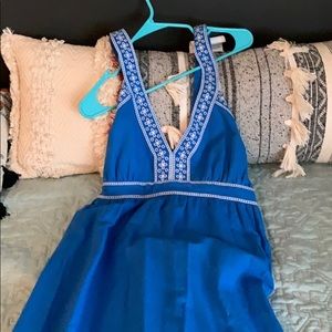Blue J Crew dress